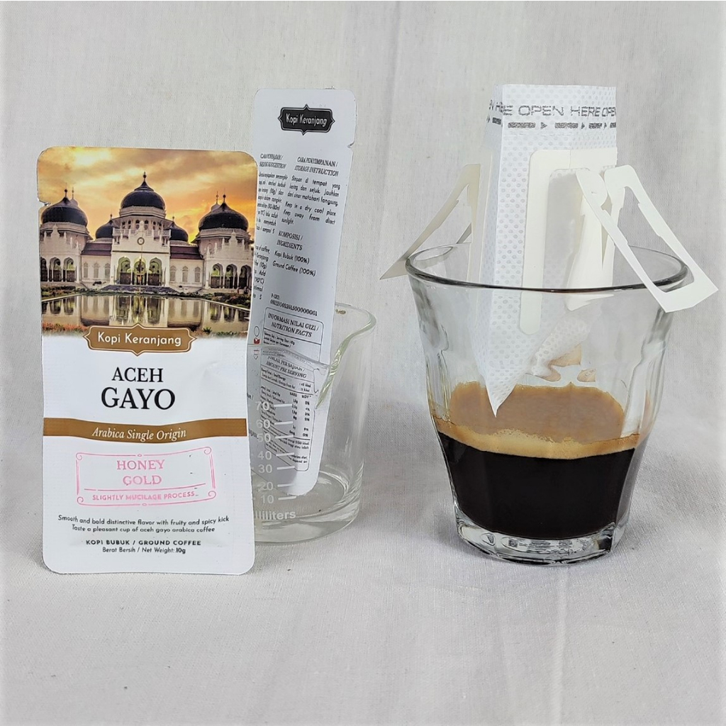 

Kopi Arabica Aceh Gayo Sachet 10gr