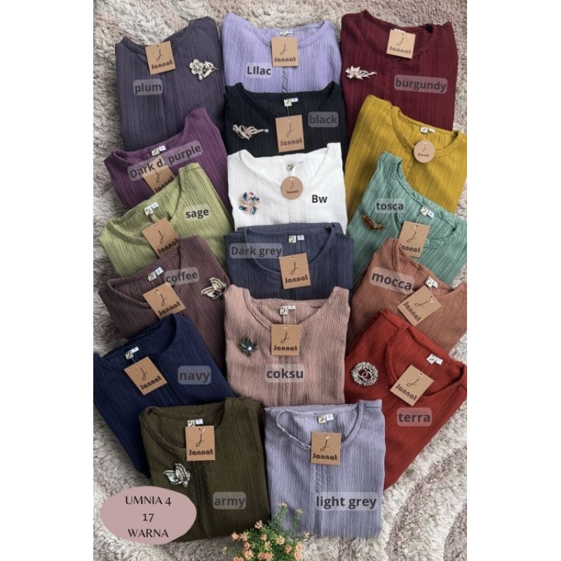 Umnia 4 by jannat Umnia 4 ORY by Jannat READY LANGSUNG KIRIM❗