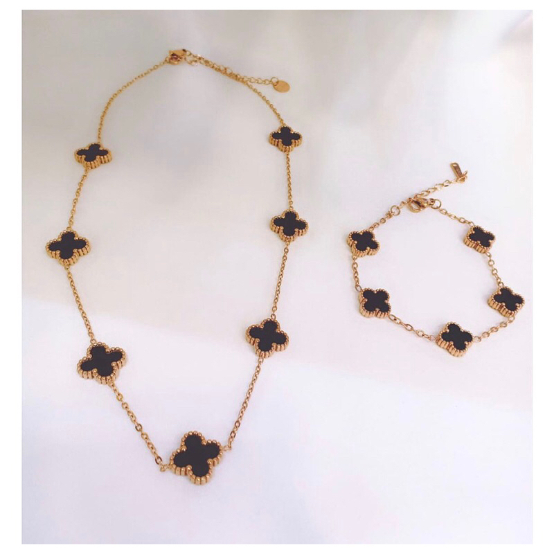 set kalung gelang titanium / kalung gelang set model terbaru