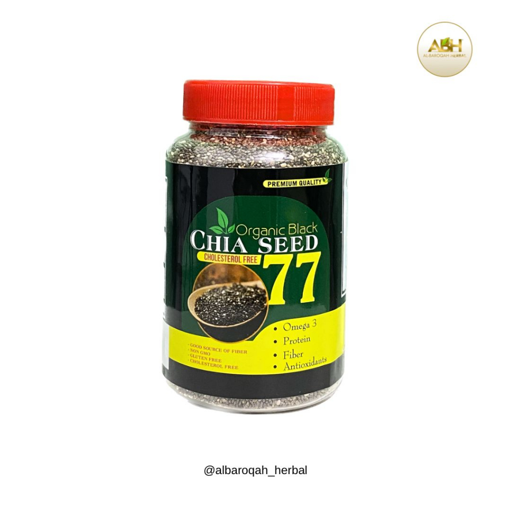 

ORGANIC BLACK CHIA SEED 77 (200GR)