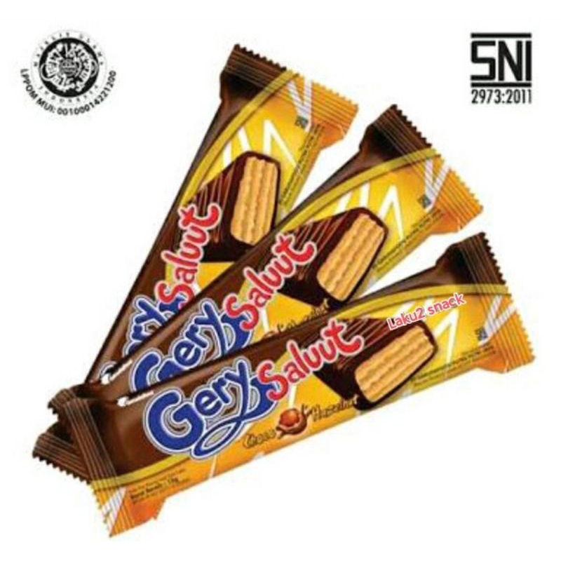 

Gery saluut wafer choco Hazelnut