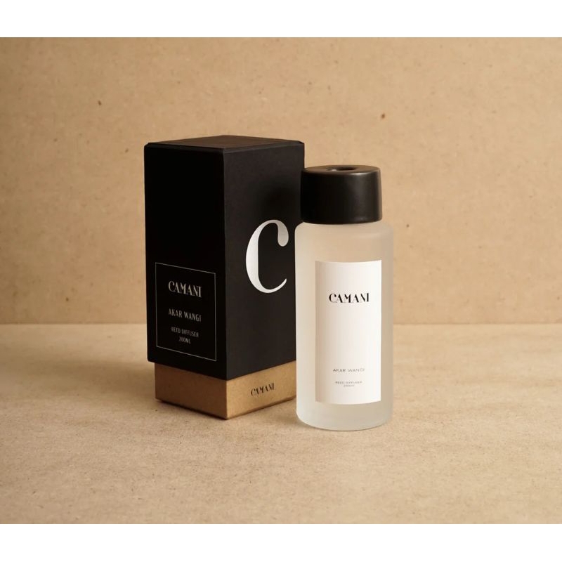 CAMANI Reed Diffuser Akar Wangi Pengharum Ruangan Original 200ml Aromaterapi BEST SELLER