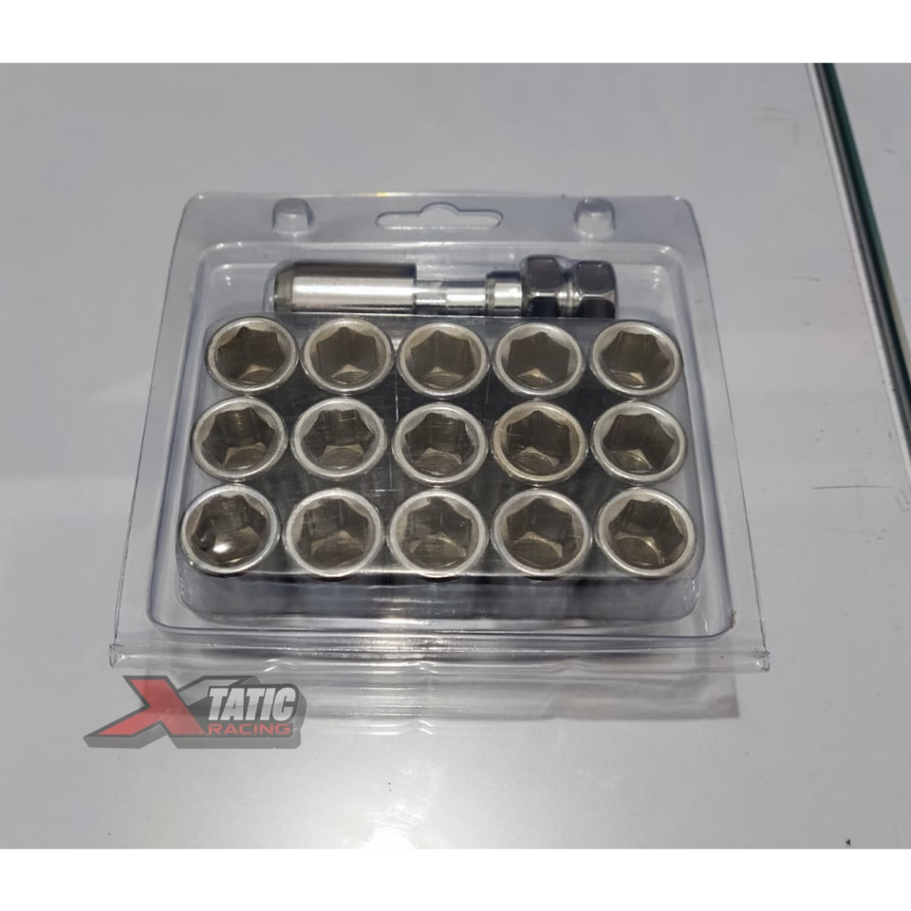 Mur Baut Roda Seneka Lug Nut Hsr Ukuran 12X1,25 Isi 16 Pcs Termurah