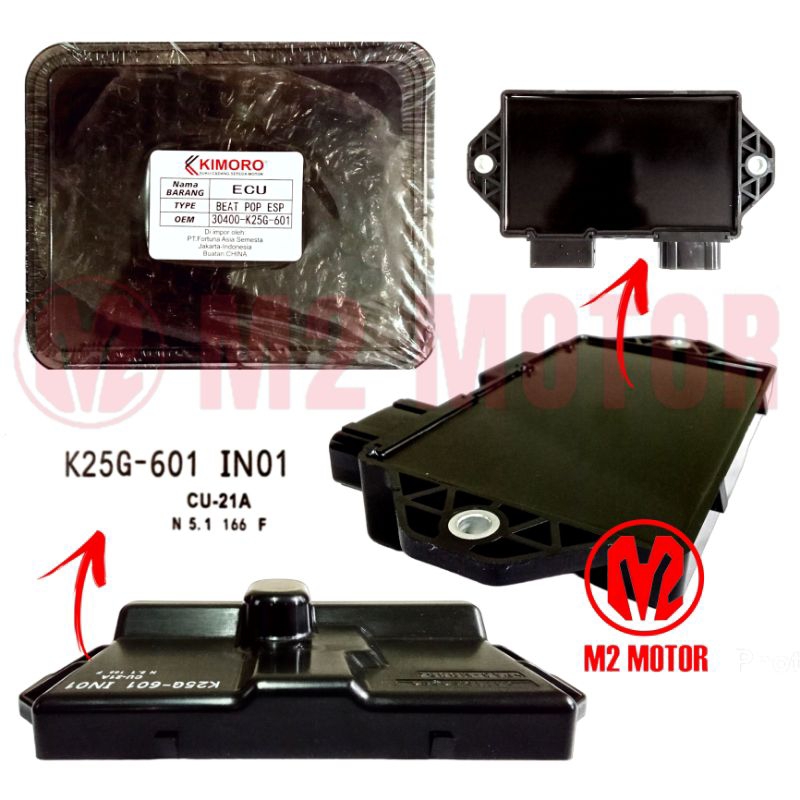 ECU BEAT POP ESP K25 ECU MOTOR KIMORO
