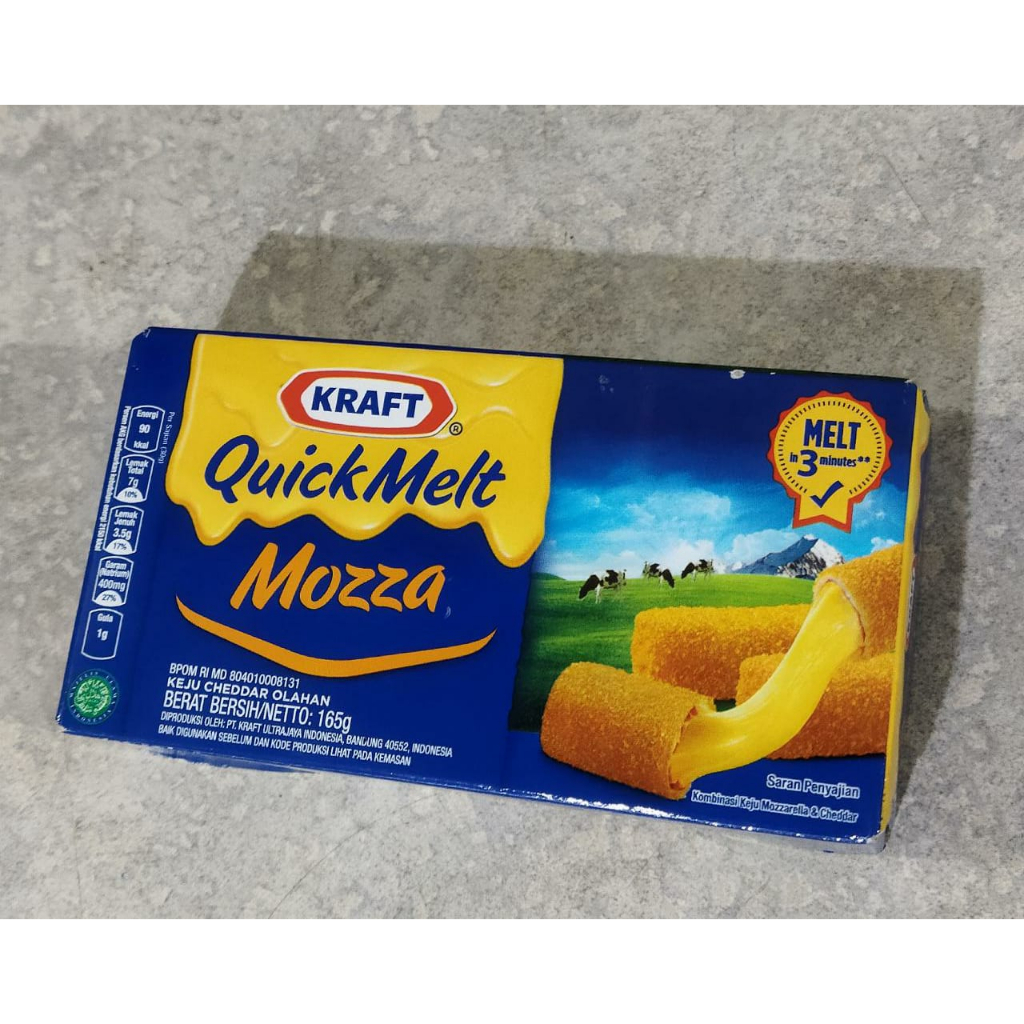 

Keju Kraft Quick Melt 165gram