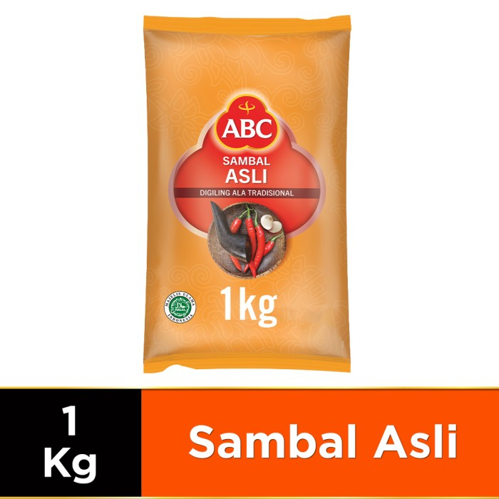 

Sambal ABC Asli kemasan 1 Kg / Pack