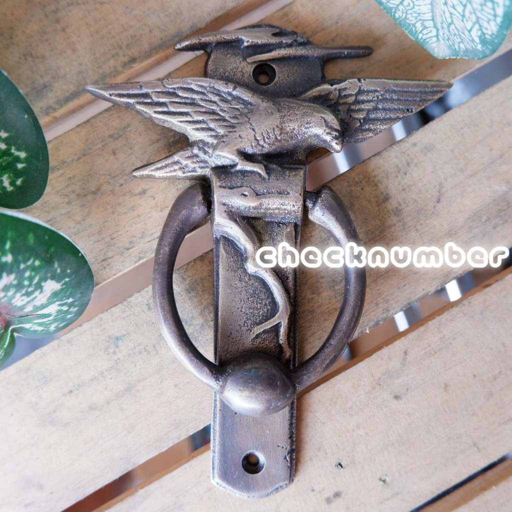 Ketukan Pintu Rumah Kuningan Antik Ketukan Pintu Rumah Gebyok