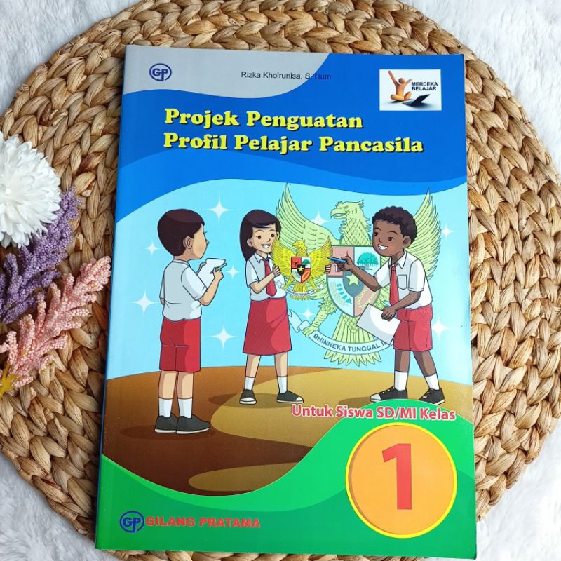 Buku P5 Kelas 1 SD Kurikulum Merdeka,projek penguatan profil pelajar Pancasila