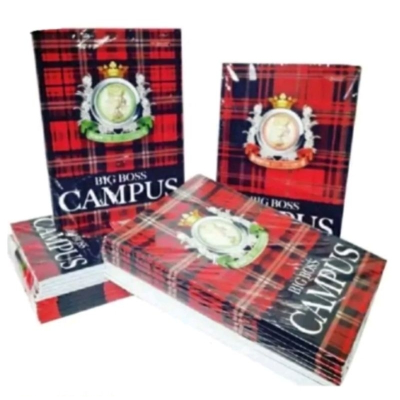 

Big Boss - Campus Buku Tulis isi 50 lmbr (1 pack/10 Buku)