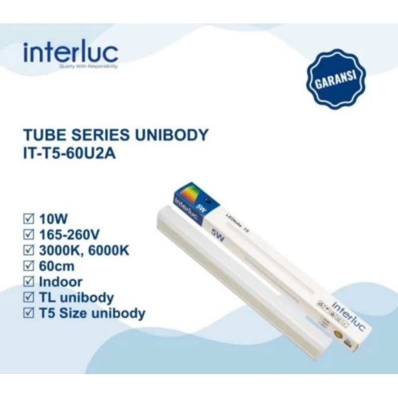 LED Tube T5 10 watt kuning