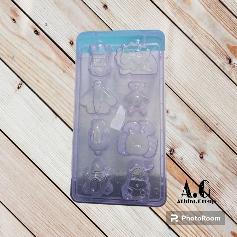 Cetakan Coklat Karakter/Cetakan Agar-Agar Karakter/Cetakan Jelly Karakter Bahan plastik Tebal