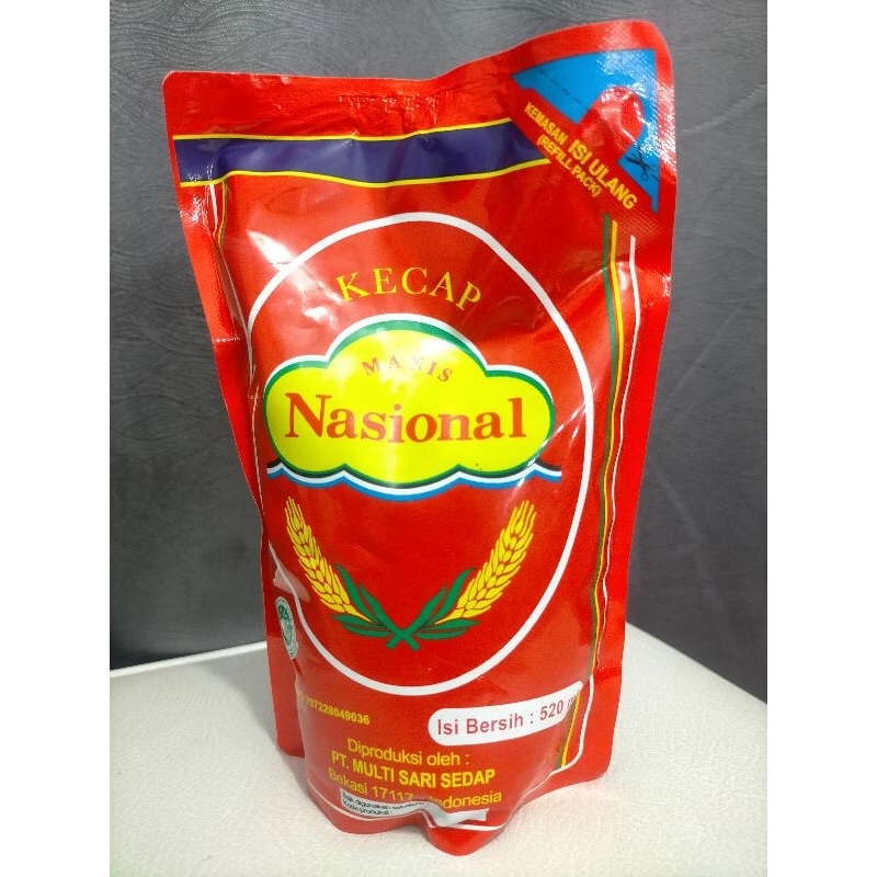 

Kecap Manis Nasional (REFILL PACK) 520 ml