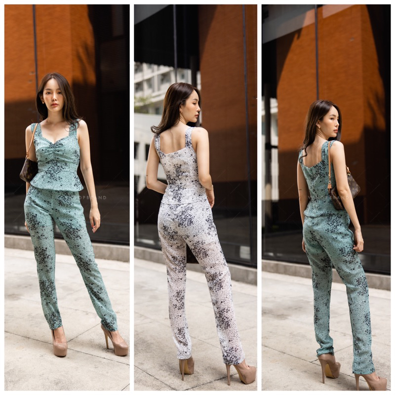 setelan baju wanita/ baju import bangkok/ setelan celana panjang/set baju bangkok