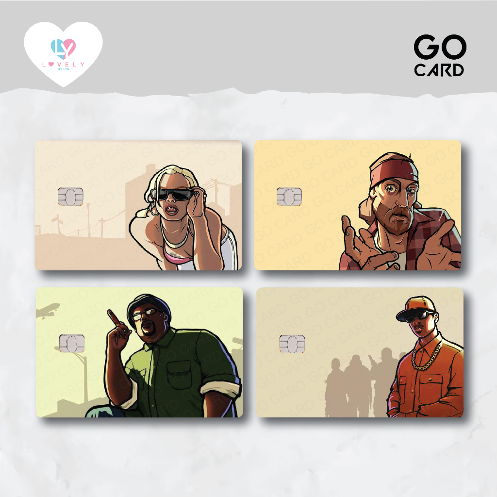 

Sticker Kartu ATM GTA V Loading Hologram Emoney Flazz Sticker