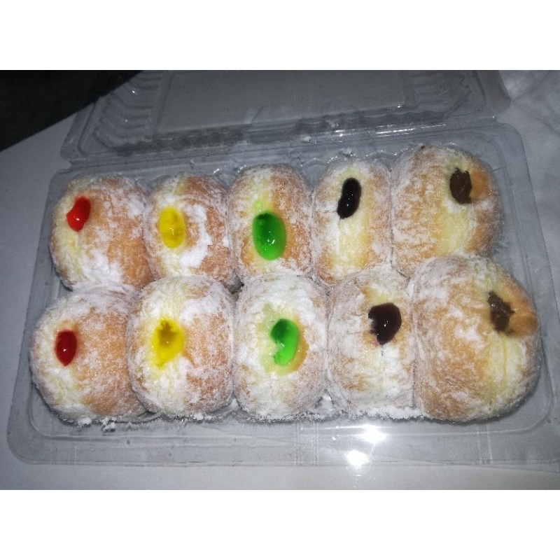 

Bomboloni glaze isi 10