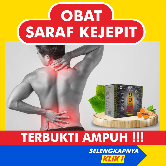 Obat Saraf Kejepit Paling Ampuh Nyeri Sendi Sakit Pinggang Bokong Dan Kaki Encok Asam Urat Rematik F