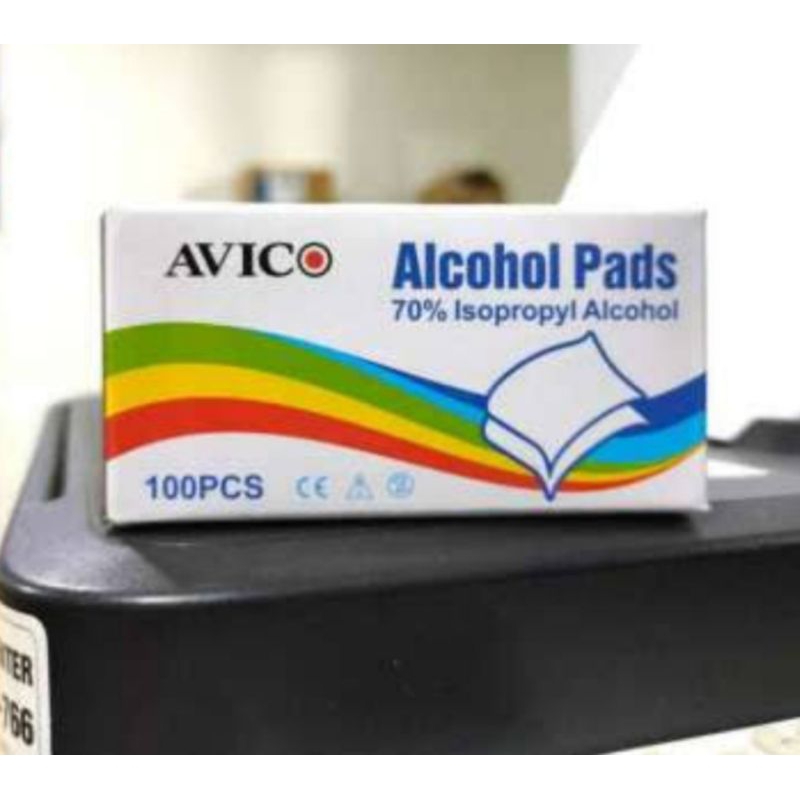 Alkohol Swab Avico/Tissu Alkohol/Kapas Alkohol