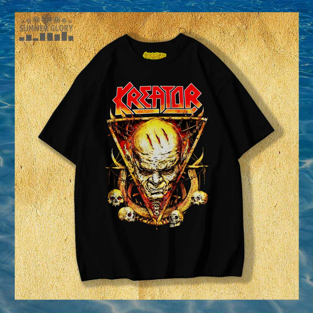 KREATOR T SHIRT / KAOS BAND KREATOR / KAOS BAND