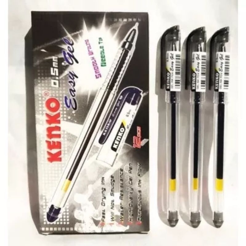 

(Per Lusin) Pulpen Pen Kenko Easy Gel