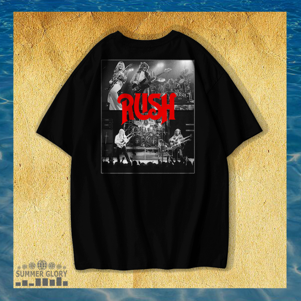 KAOS BAND RUSH / RUSH T SHIRT BAND / KAOS BAND