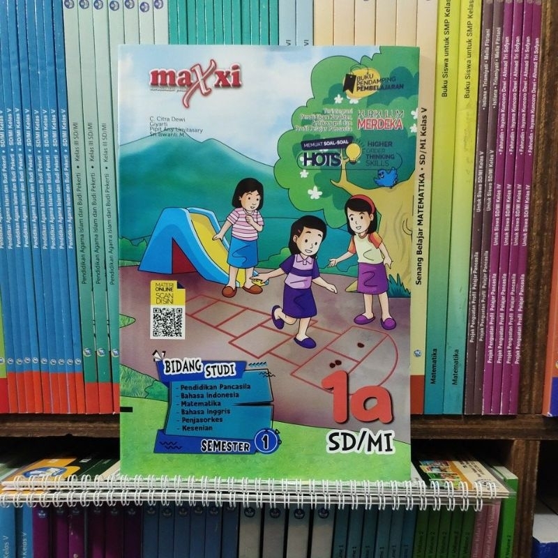 BUKU LKS MAXY SEMUA MATA PELAJARAN KELAS 1 SD/MI SEMESTER 1 KURIKULUM MERDEKA