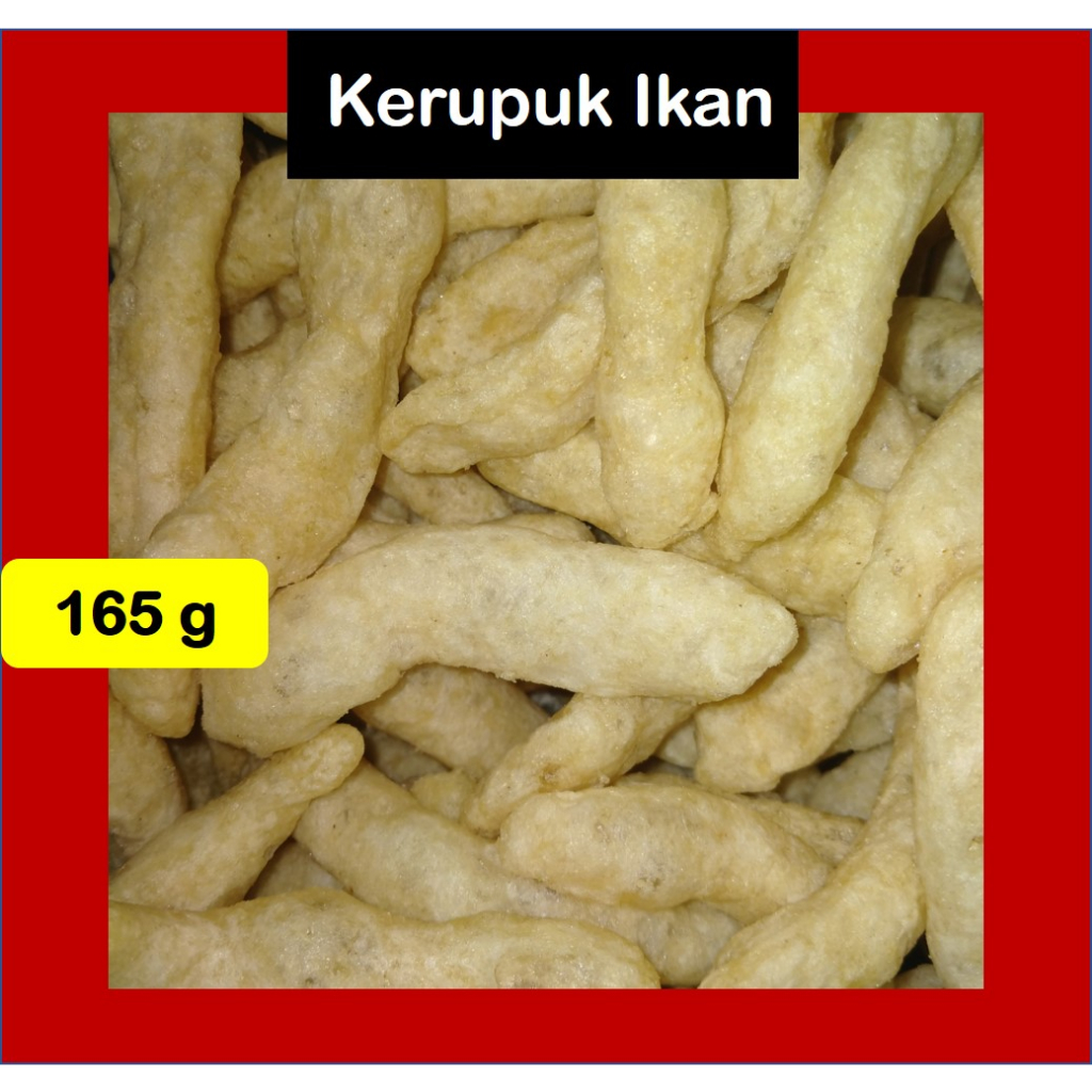 

Kerupuk Ikan Batagor Cuanki 165 gram Snack Cemilan Kiloan