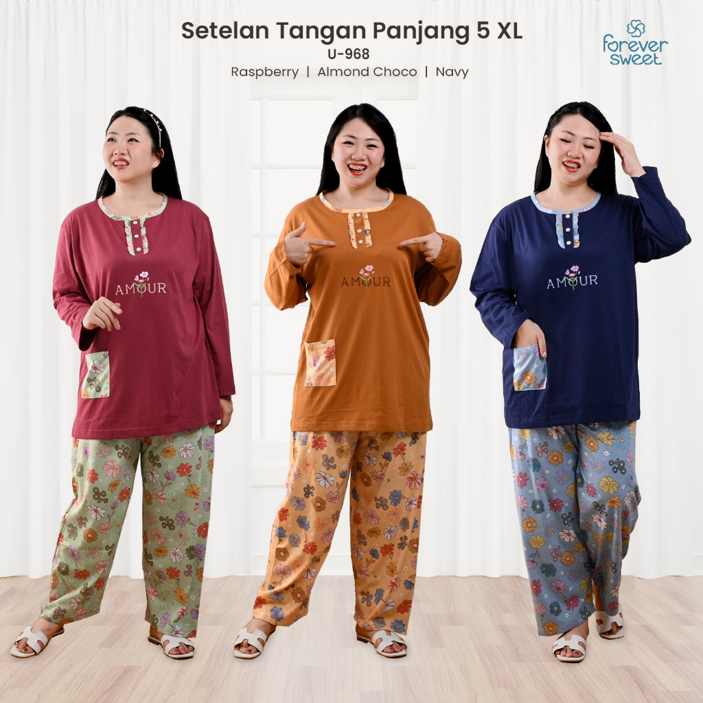 Babydoll forever jumbo PP 5XL (SERI 4 WARNA)