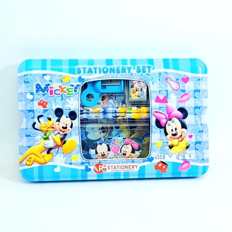 

Tempat Pensil Kaleng Isi Kotak Besar Mickey Mouse GZ-RS-369