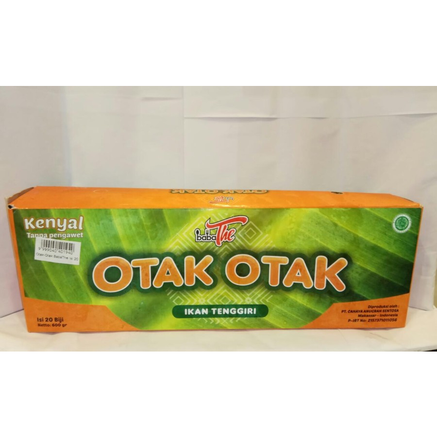 

Otak-Otak Ikan Tenggiri khas Makassar Sulawesi Selatan isi 20 biji