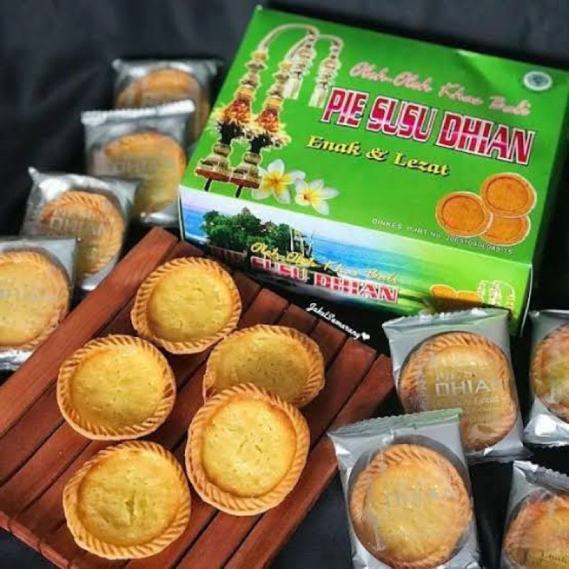 

Pie Susu Dhian khas Bali isi 10pcs