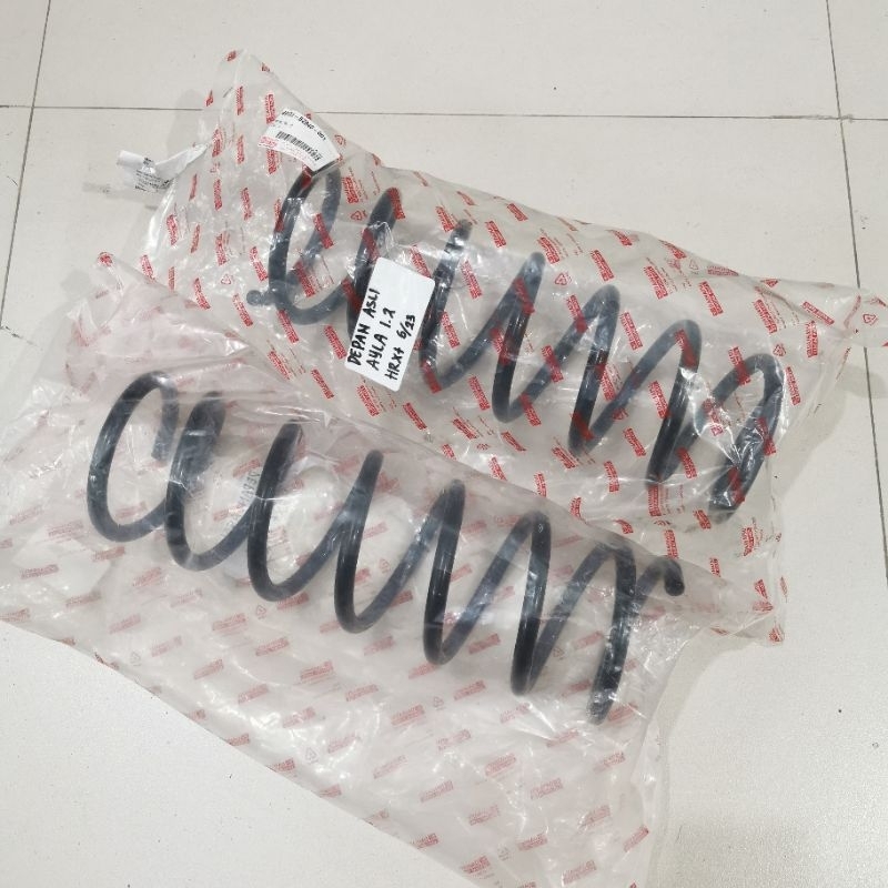 [1PC][ORIGINAL] COIL SPRING VER LINGKAR PER SPIRAL  DEPAN DAIHATSU AYLA 1.200CC / AGYA 1.200CC / AYL