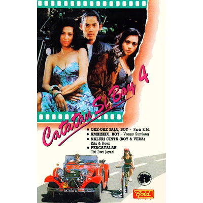 kaset dvd catatan si boy 4