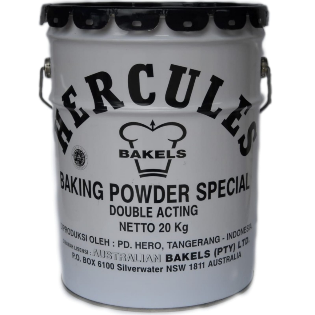 

BAKING POWDER SPECIAL HERCULES BAKELS DOUBLE ACTING - REPACK 1 KG