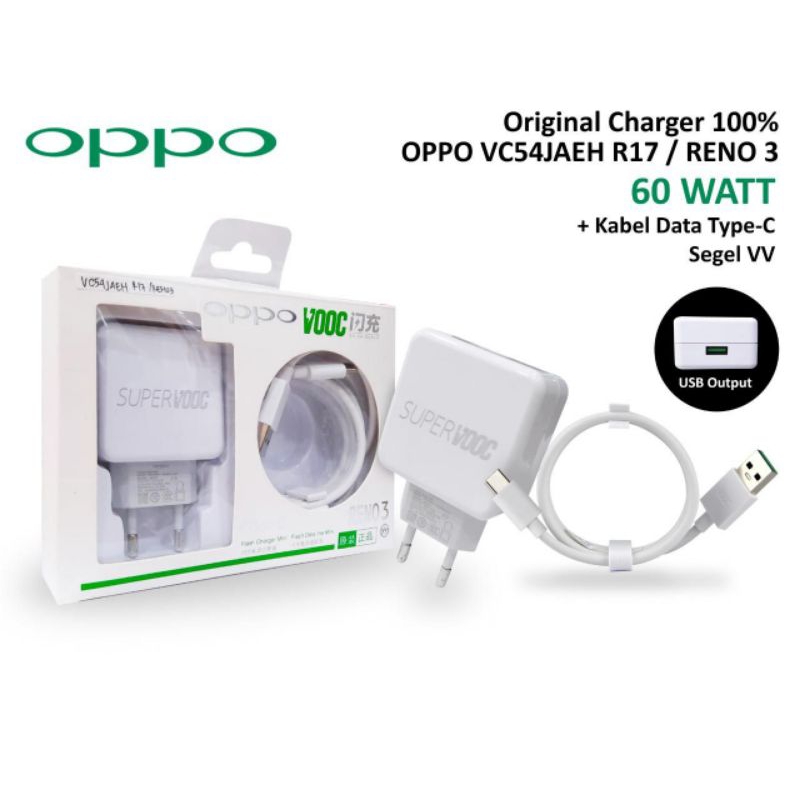 Charger oppo reno3 fast charging Casan oppo reno3 Pengecas oppo reno3 Charger type c Charger oppo