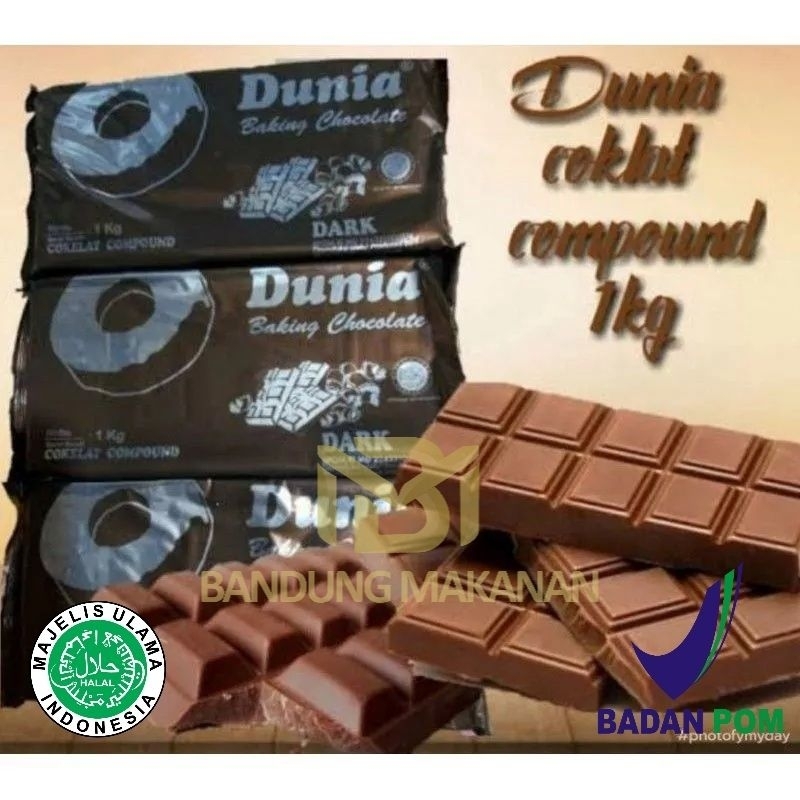 

Dunia / Plaza Dark Compound Coklat Batang Coklat Dubai - 1kg ES KUL KUL