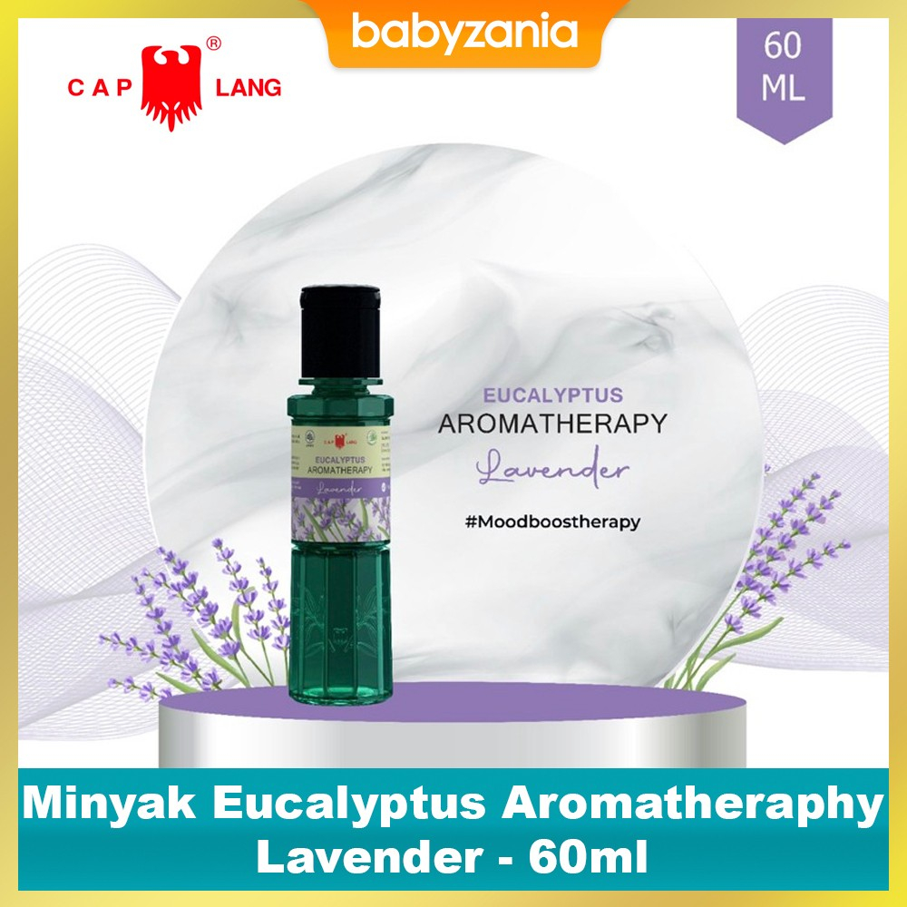 Cap Lang Minyak Eucalyptus Ekaliptus Aromatheraphy Lavender - 60ml