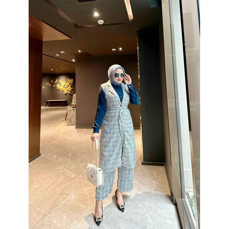GAMIS WANITA ORYZA SET OUTER