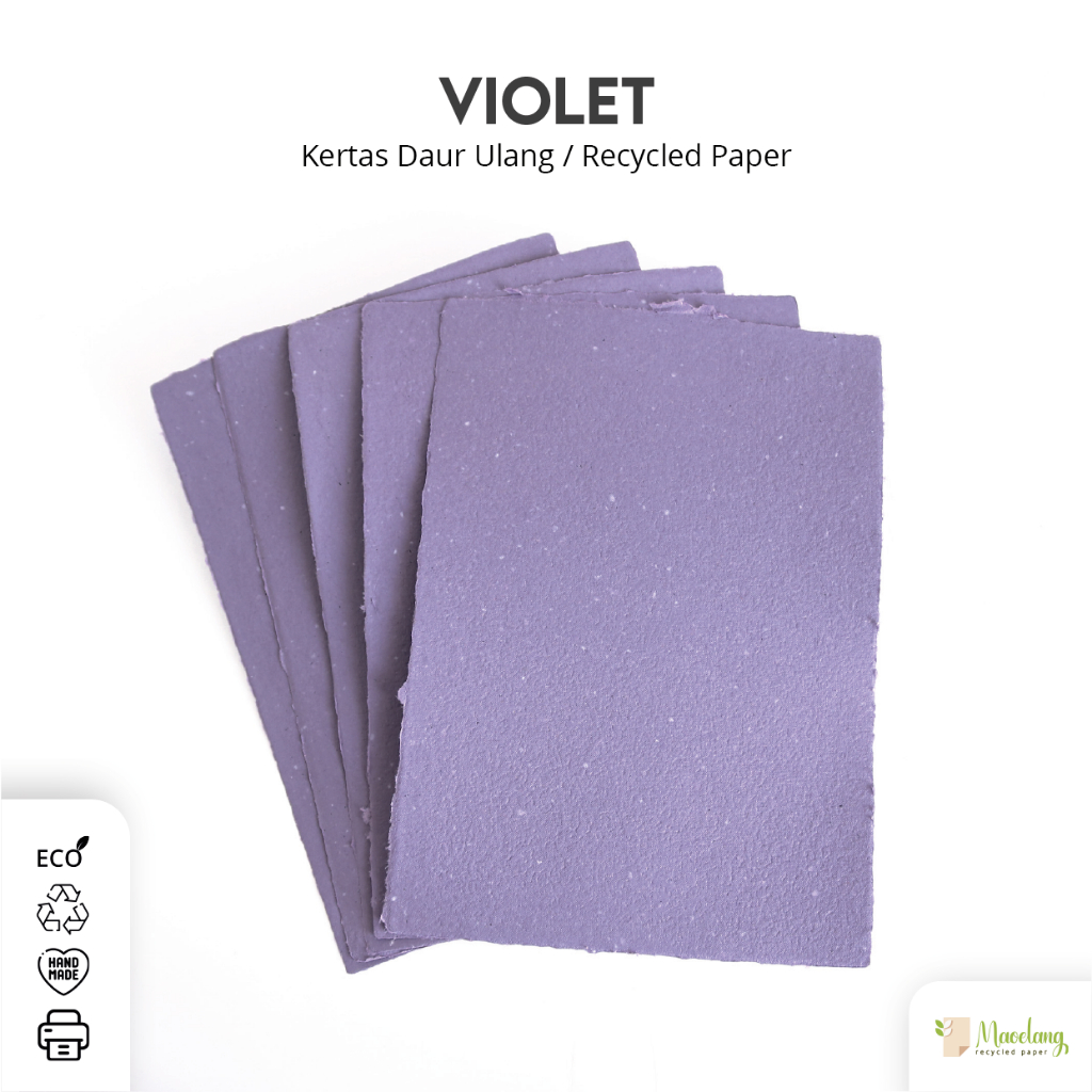 

[VIOLET] Kertas Daur Ulang / Recycled Paper by Maoelang Recycled Paper