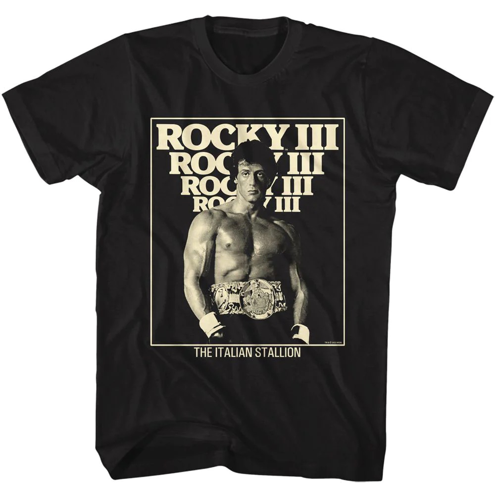 BAJU KAOS ROCKY BALBOA 3 Italian Stallion T-shirt