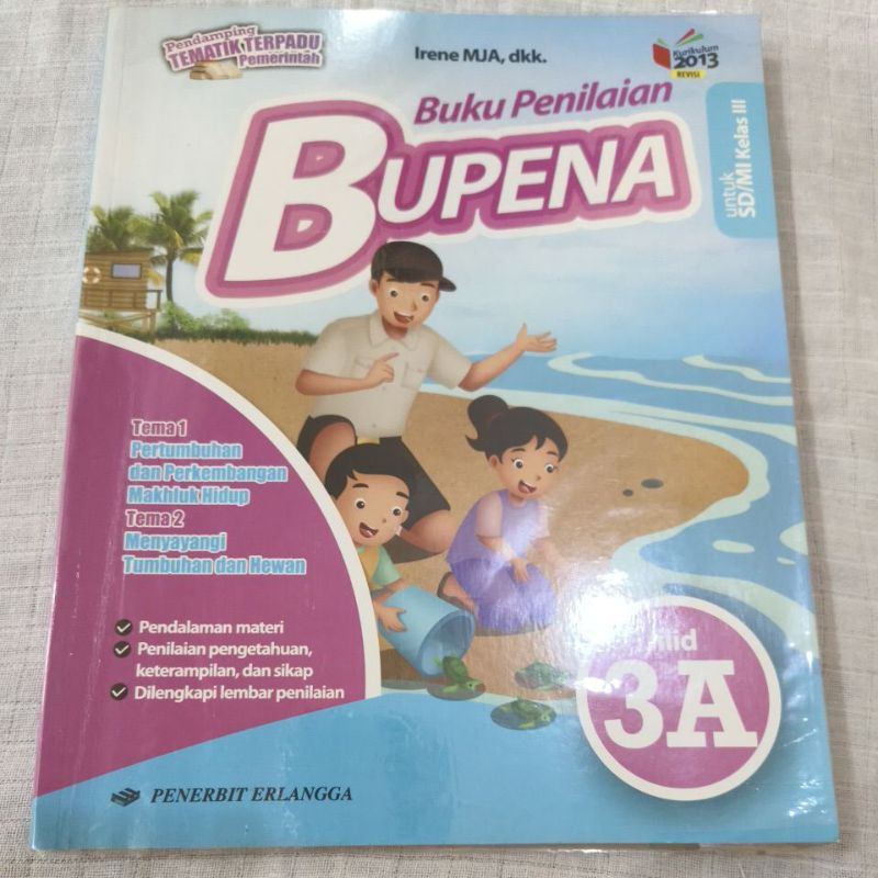 Bupena 3a erlangga kelas 3sd
