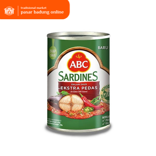 

ABC Sarden Extra Pedas 425g