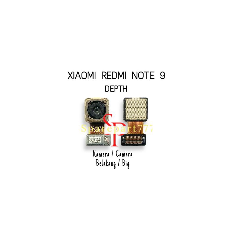 Kamera Belakang Xiaomi Redmi Note 9 DEPTH - Camera Big Belakang Kamera