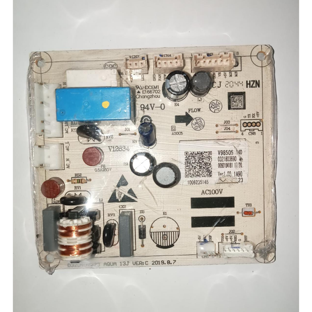 Modul pcb kulkas aqua Inverter Original
