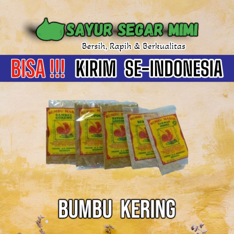 

Bumbu Cap Ayam Jago 1Bungkus - Sᴀʏᴜʀ Sᴇɢᴀʀ ♏ɪᴍɪ