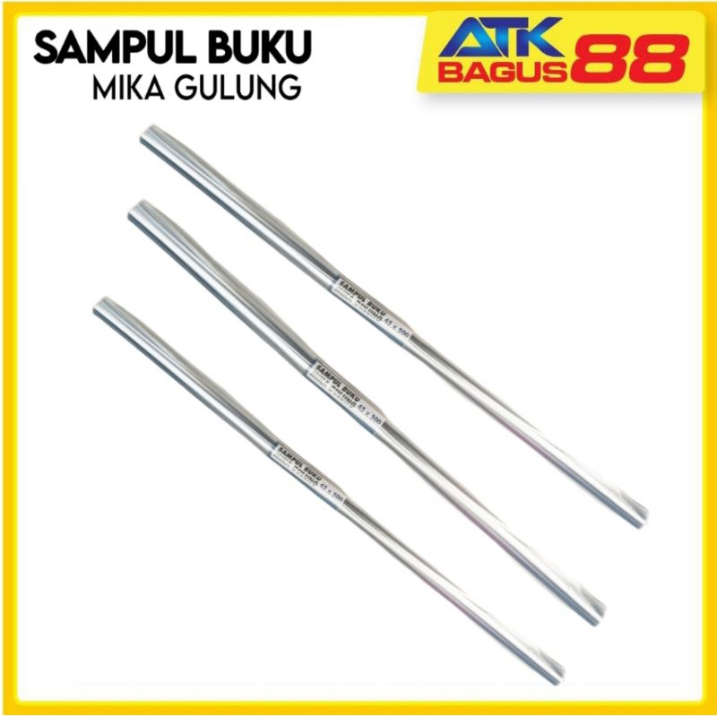 

1 Roll Sampul Buku Mika Gulung 45x300/Sampul Buku Mika Gulung/Sampul