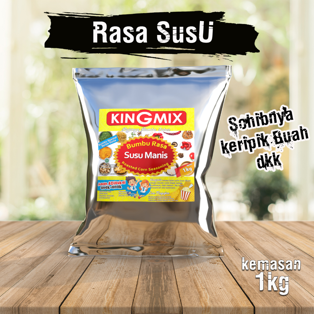 

Bumbu Tabur Rasa Susu KING MIX 1 KG PREMIUM