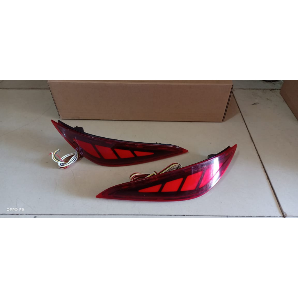 Jual LAMPU STOP REFLEKTOR BUMPER ALL NEW RUSH - REFLEKTOR BUMPER BELAKANG ALL NEW RUSH - Lampu LED