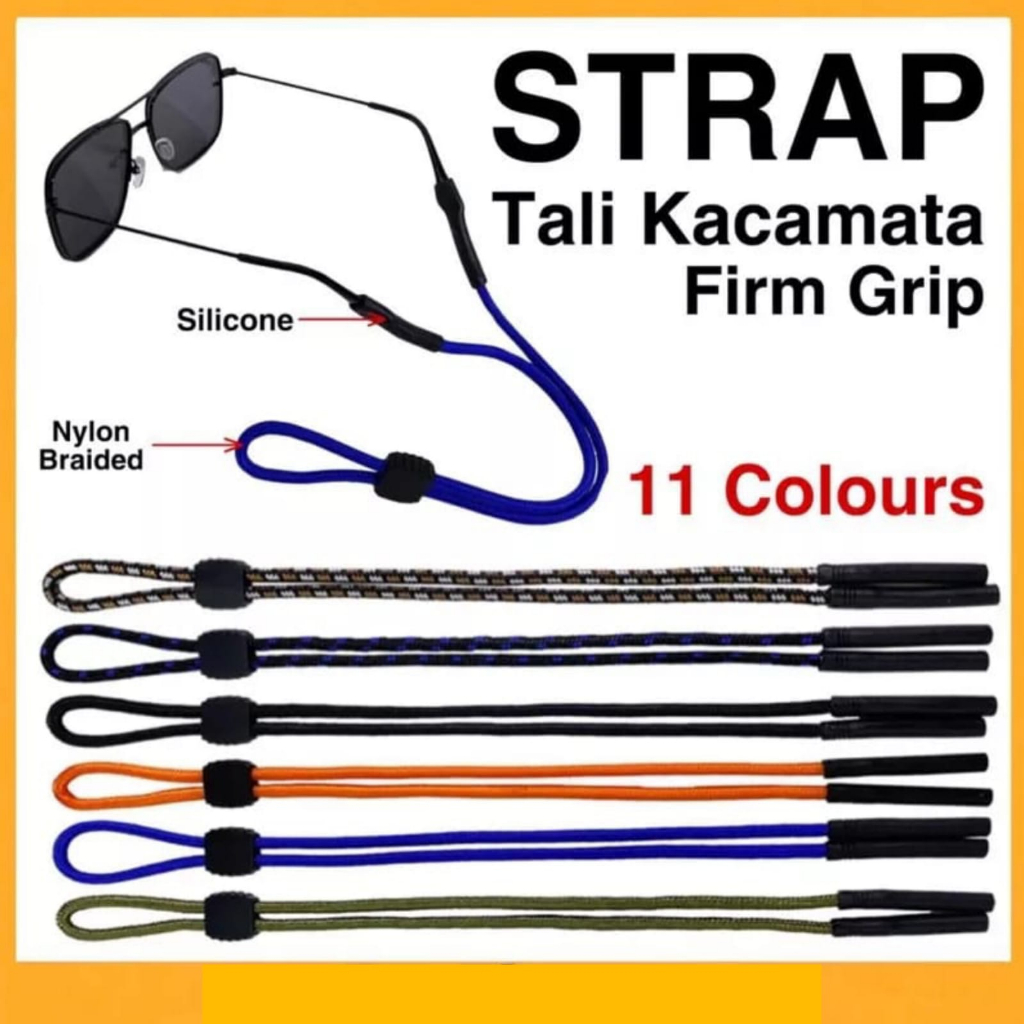 Neck Cord / Tali Kacamata Kain Polyester / Strap Sport