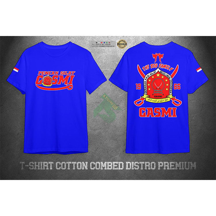 Kaos Gasmi 1966-Kaos Pagar Nusa Gasmi-Biru