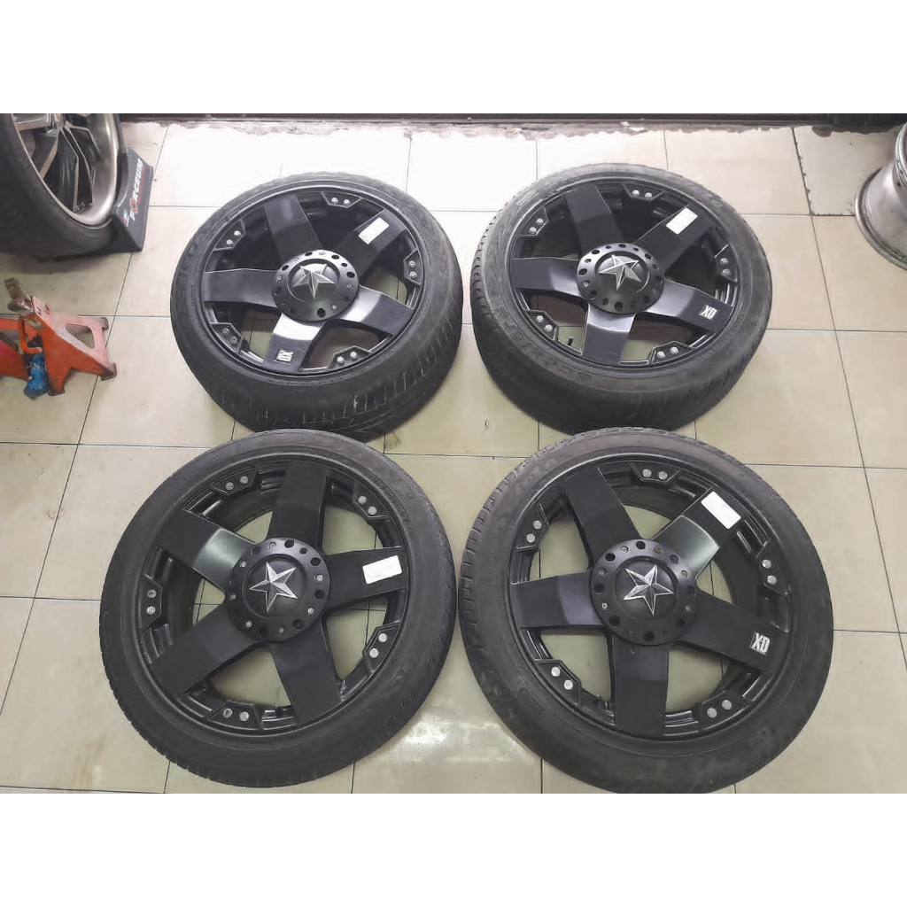 Velg Mobil Bekas Rockstar Ring 20 pcd 5x114